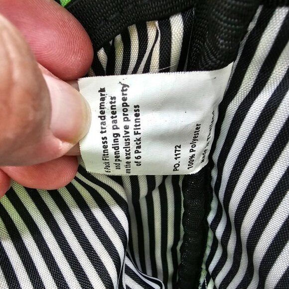 6 Pack Fitness Prodigy Camille Meal Management Tote Lime Green/Black - Picture 15 of 16